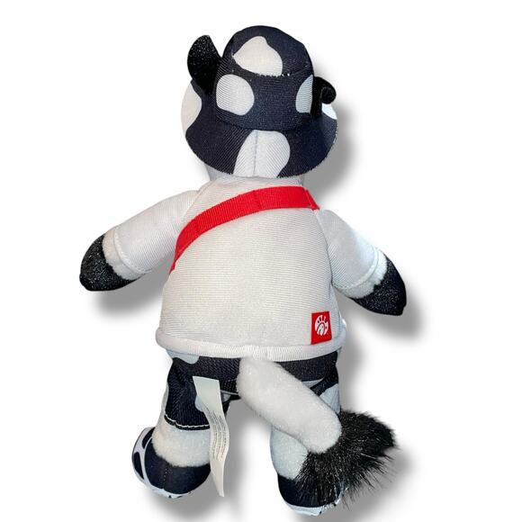 Chick-fil-A Plush Cow Eat Mor Chikin Summer Trend Setter Stuffed 5" 10" Lot of 2 - Picture 4 of 15